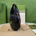 Gucci GG Marmont Half-moon-shaped Mini Bag